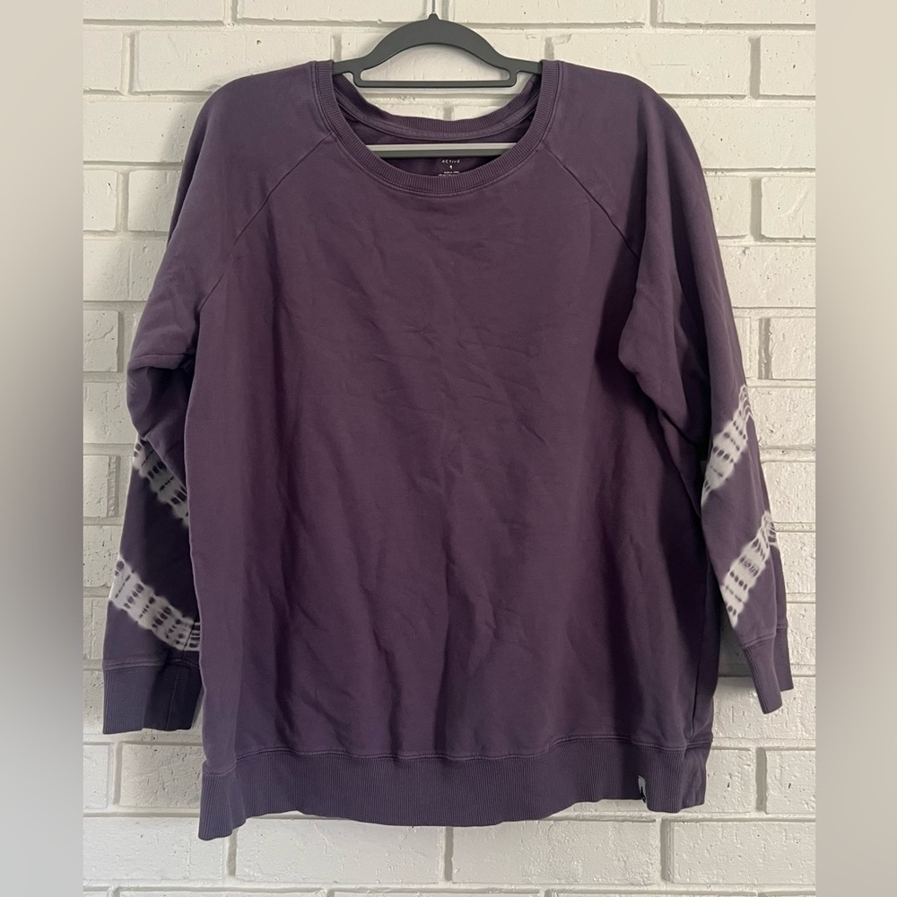 Women’s Torrid French Terry Crew Neck Long Sleeve Active Sweatshirt. Size 1X